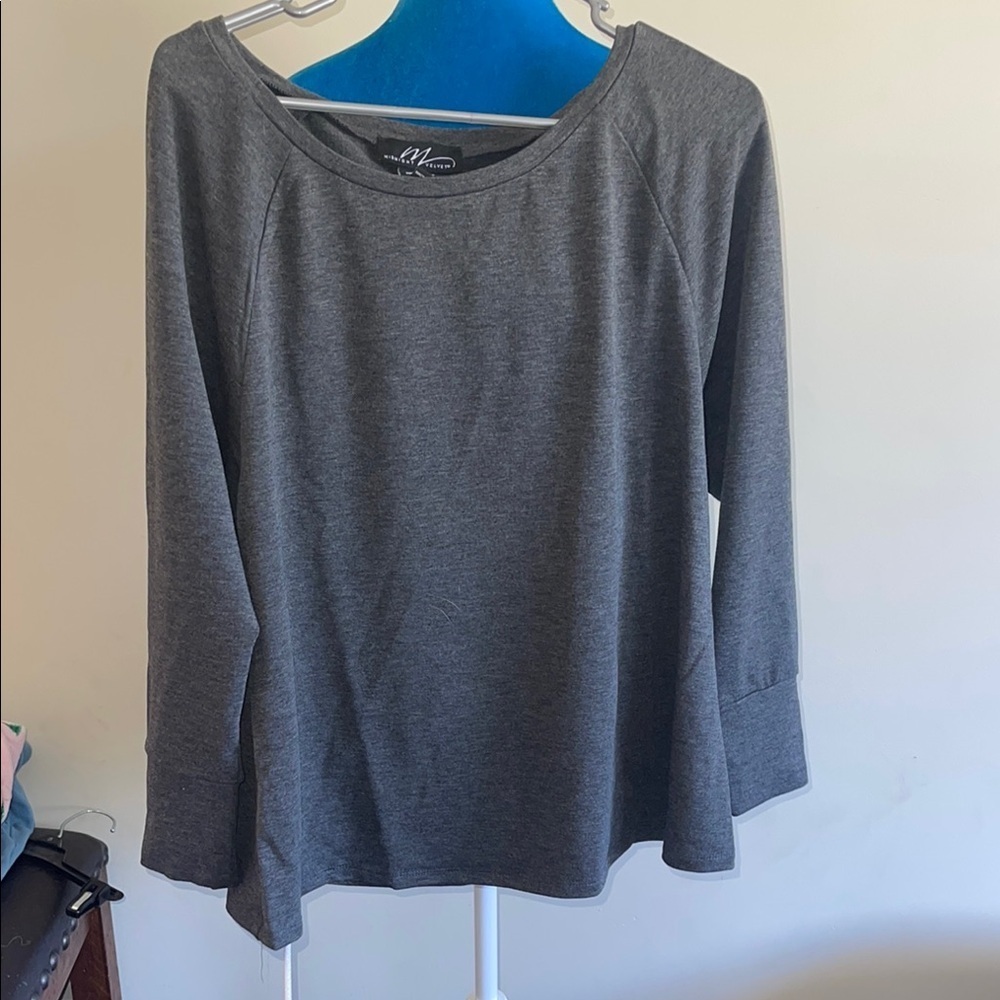 Gray Women's Top